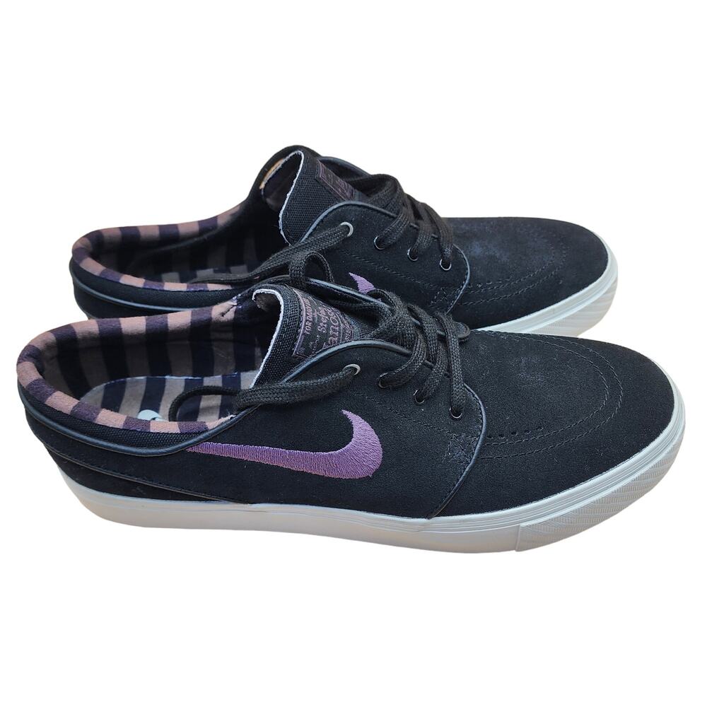 Nike Men 9.5 SB Stefan Janoski Zoom air skateboard shoes Purple Ridgerock
